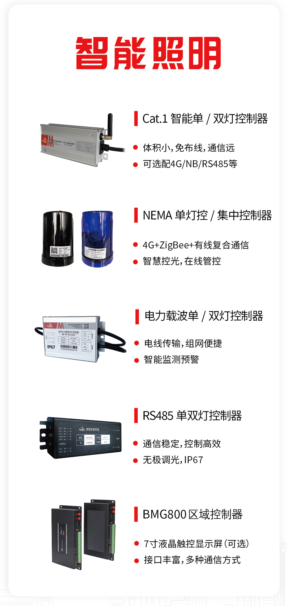 智能燈控產(chǎn)品家族